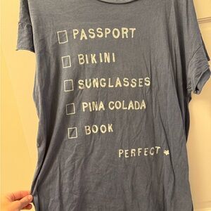 Junk Food - T Shirt - Size Medium - Vacation shirt